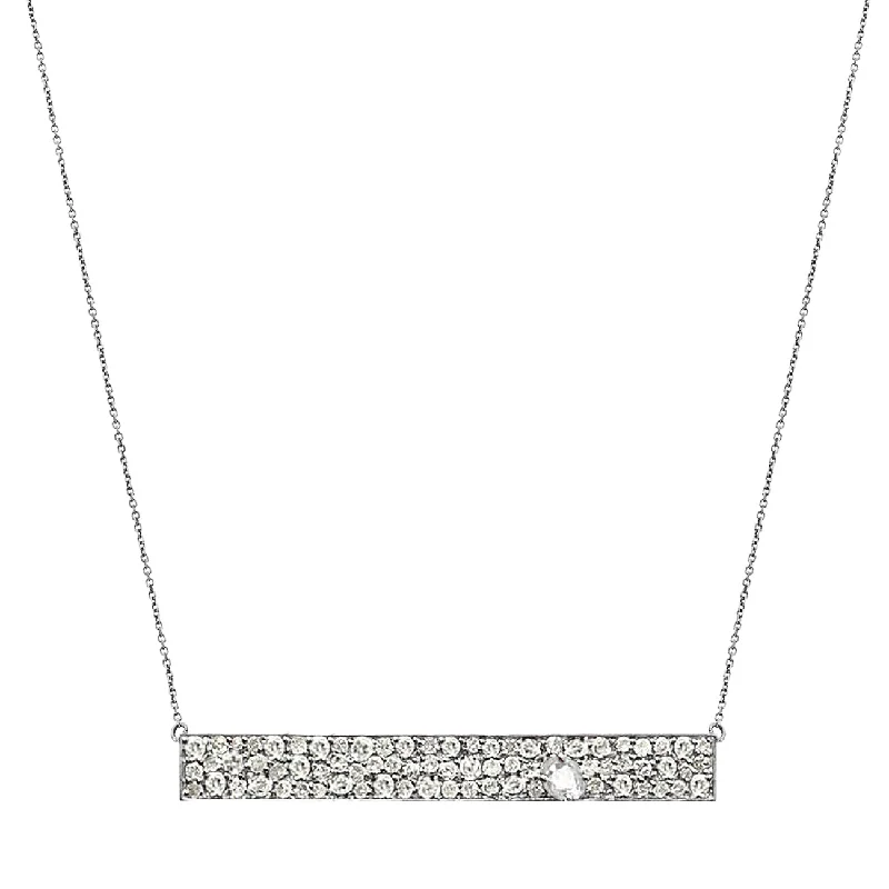 Stardust Necklace White Gold Diamond