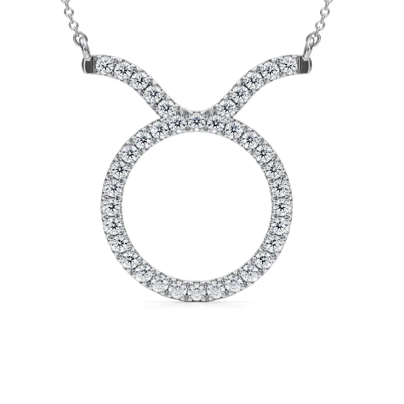 Taurus Zodiac Necklace (1 Carat)