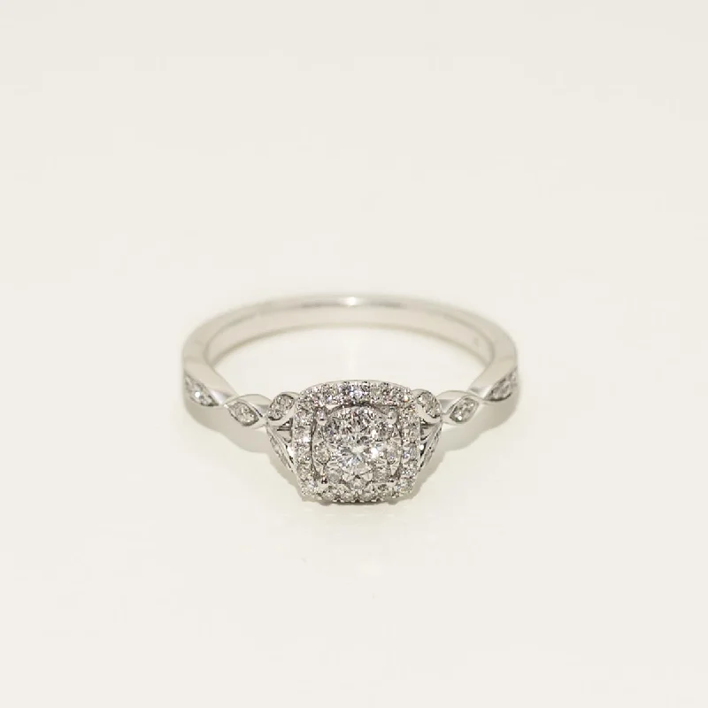 Diamond Engagement Ring in 10kt White Gold (1/3ct tw)