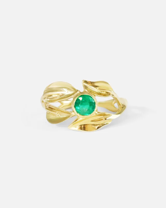 Willow / Emerald Ring