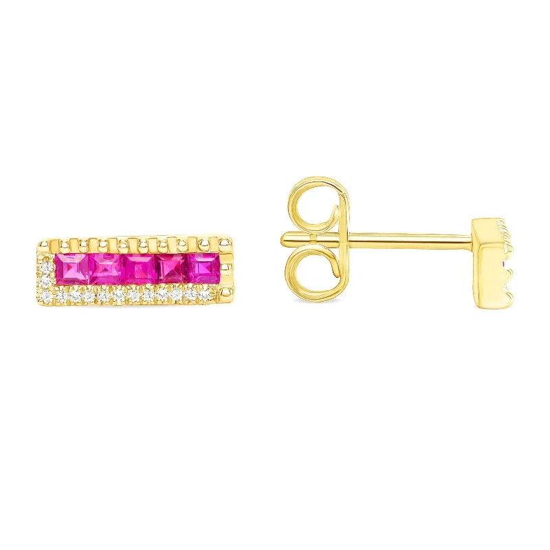 Barina Ruby Earrings