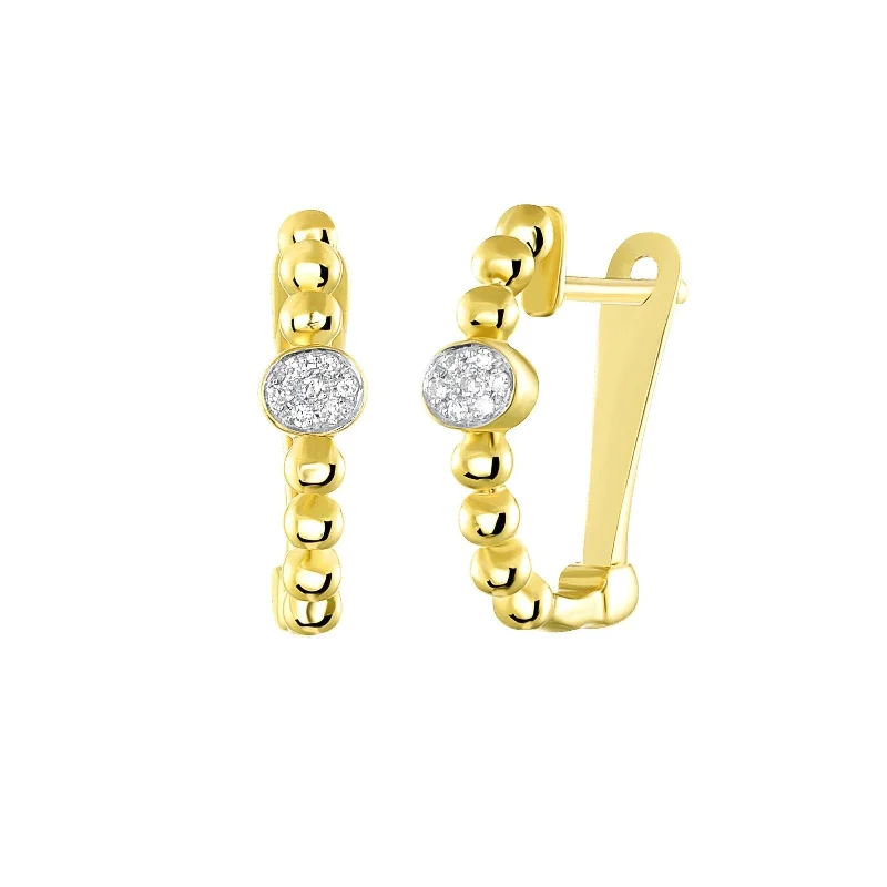 Code Diamond Earrings