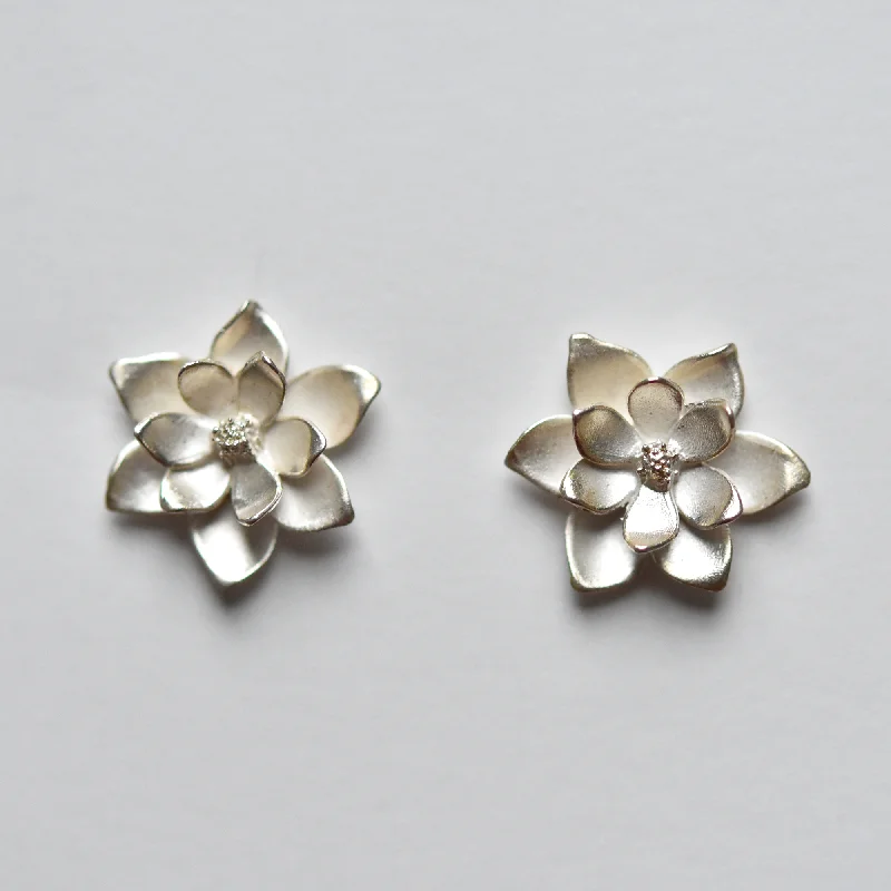 Magnolia Post Earrings