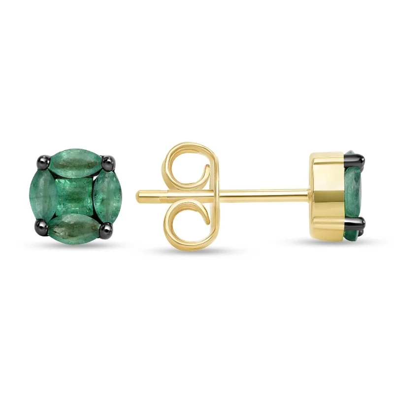 Delora Emerald Earrings