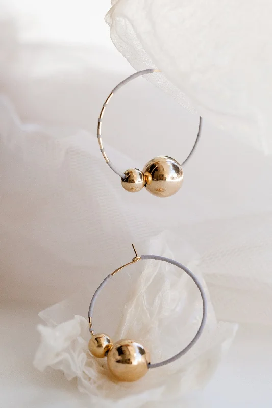 Kari Earrings, Mist