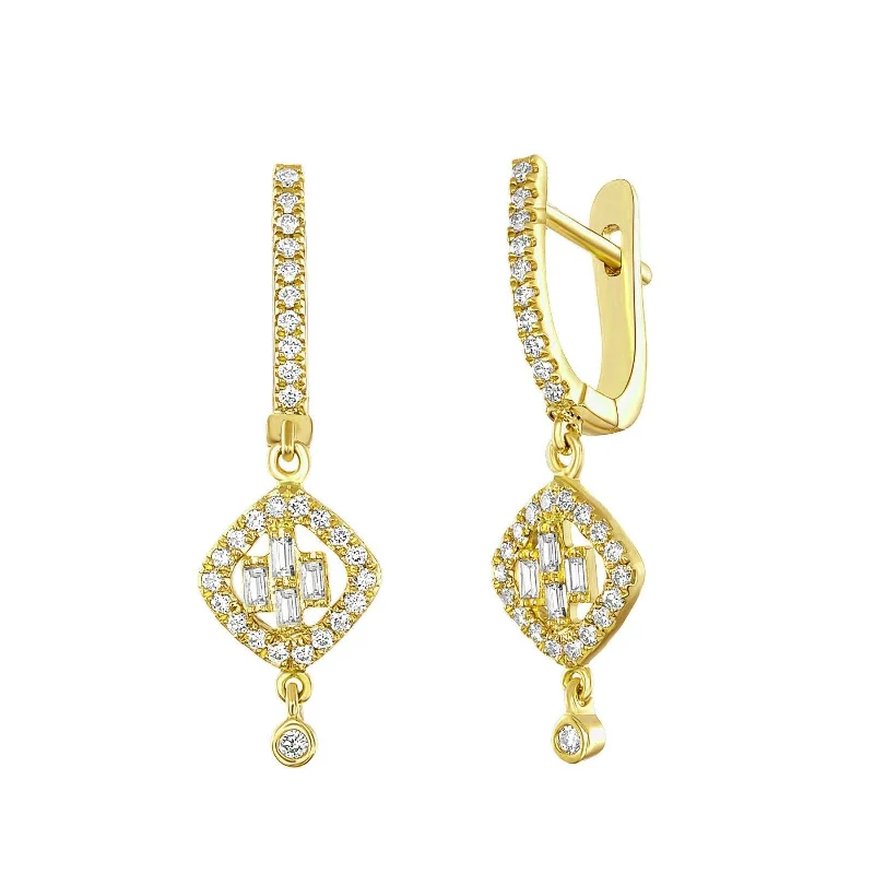 Lucky-in-Luv Diamond Earrings