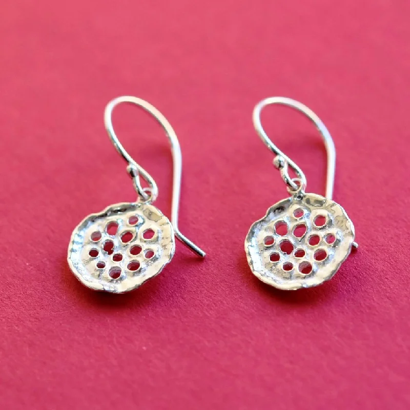 Mini Lotus Pod Earrings