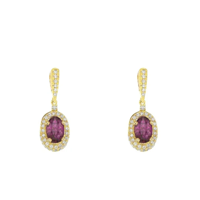 Legendary Pink Tourmaline Earrings