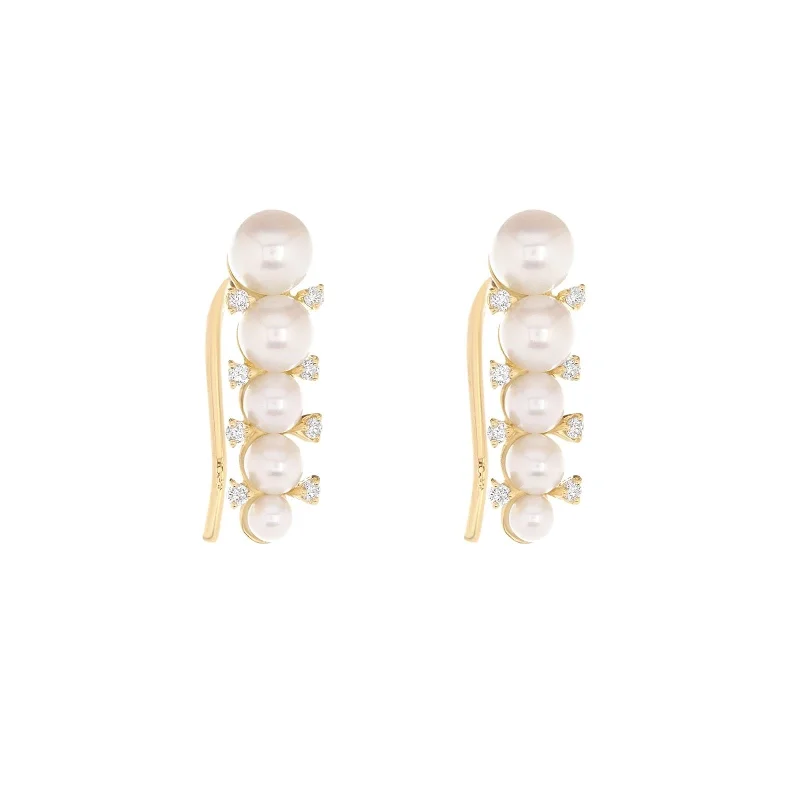 Pearl Flow Earrings