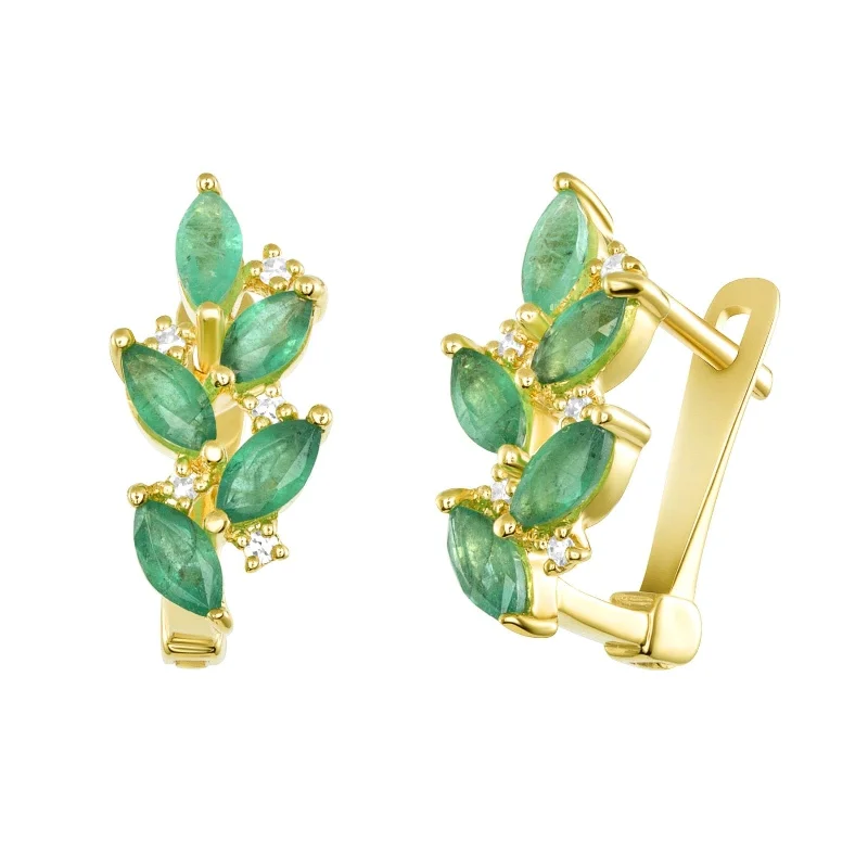 Treasured Emerald Earrings