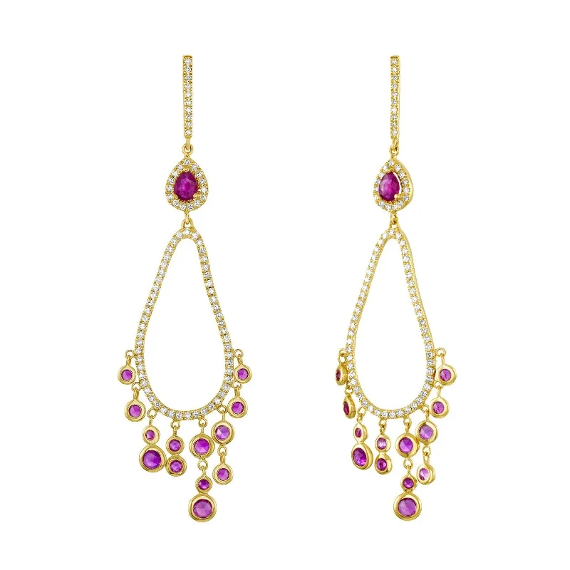 Sita Ruby Earrings