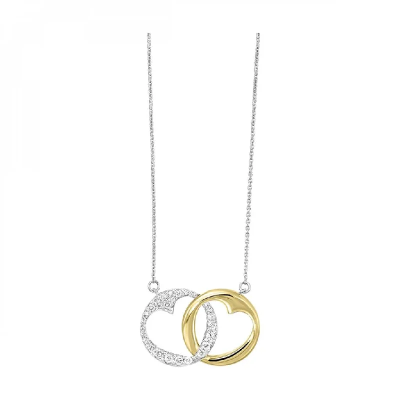 Double Heart Necklace