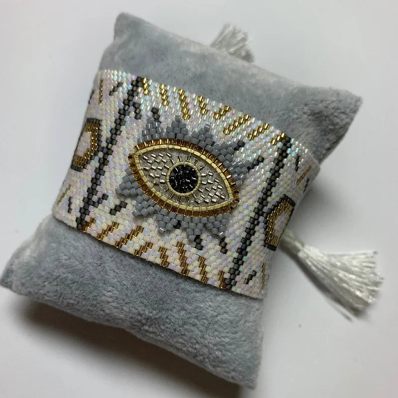 Evil Eye Thick Bracelet