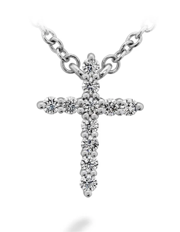 Hearts on Fire Signature Cross Pendant