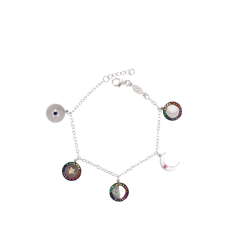 Moon Phases Charm Bracelet