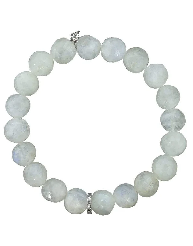 Rainbow Moonstone Bracelet