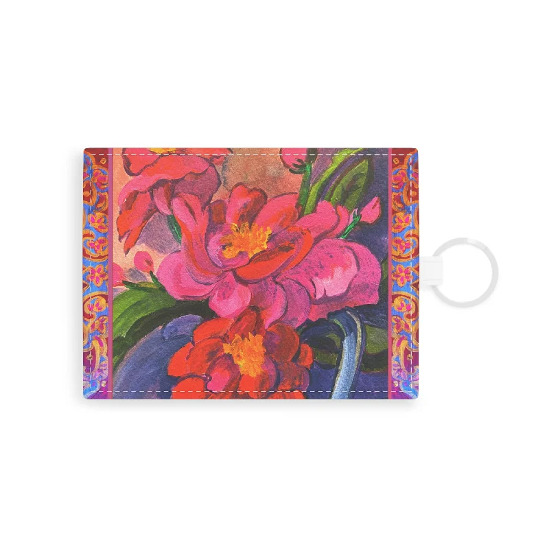 Card Holder - Pink Magnolias