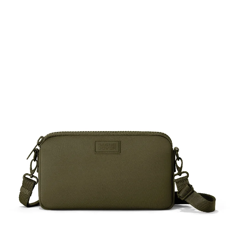 Nora Shoulder Bag in Dark Moss