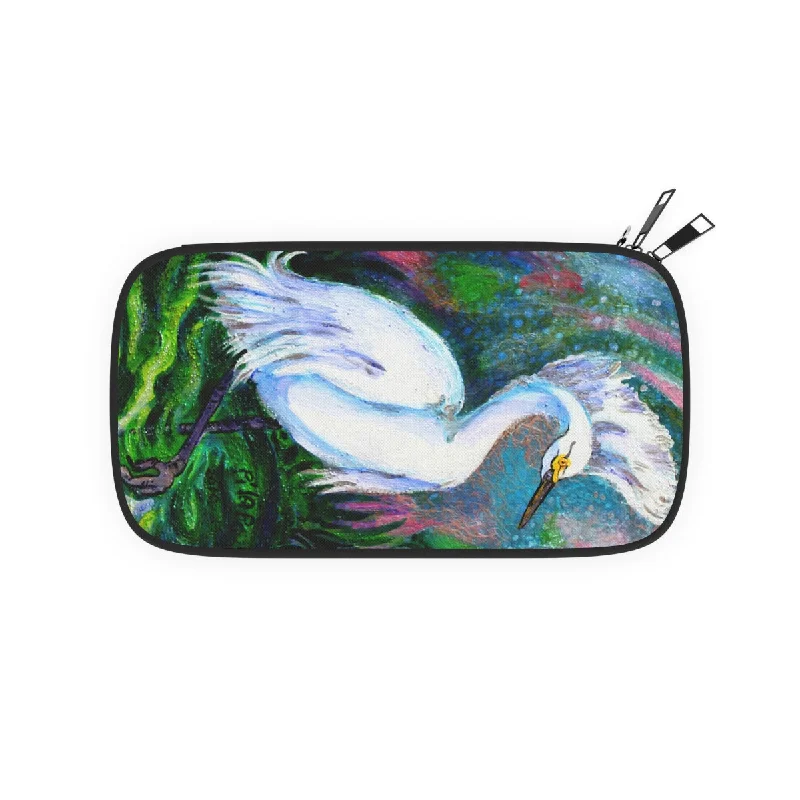 Passport Wallet - Snowy Egret