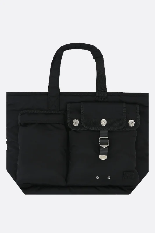 Porter Pocket nylon tote bag