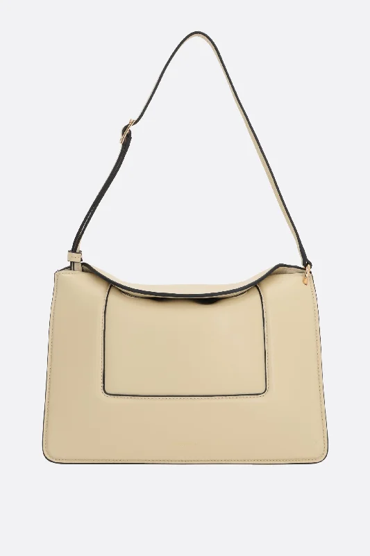 Penelope smooth leather shoulder bag