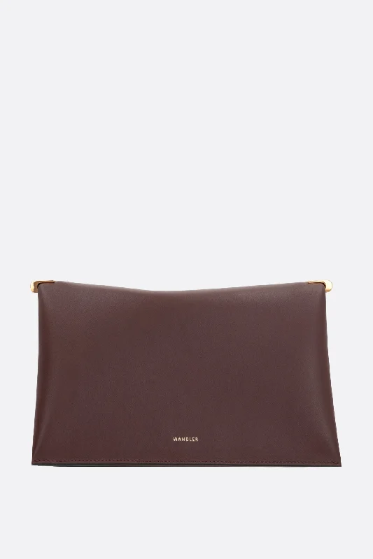 Uma Baguette smooth leather shoulder bag