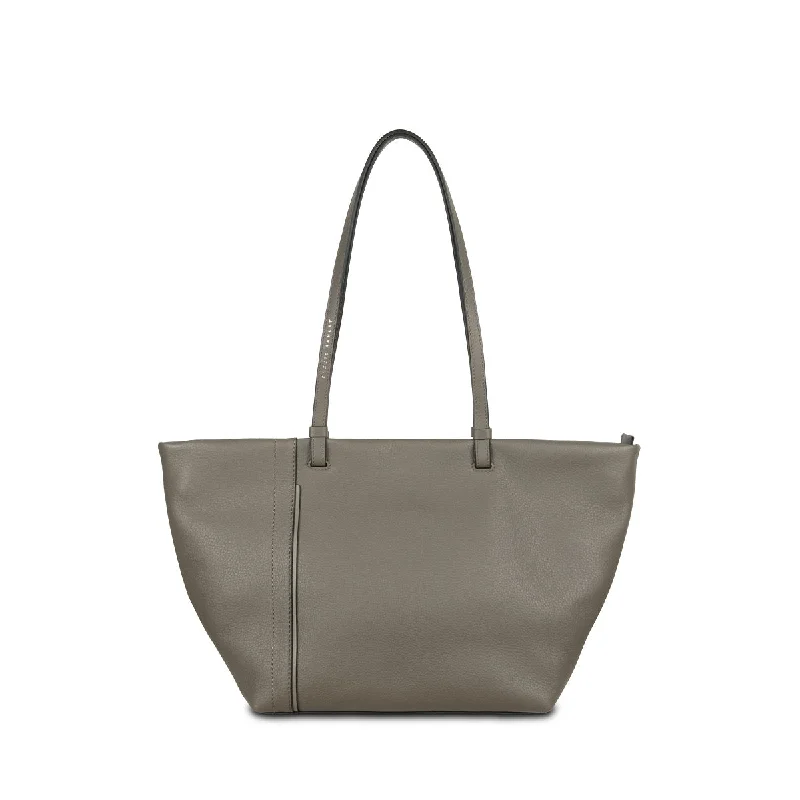 Clementine Leather Tote Bag