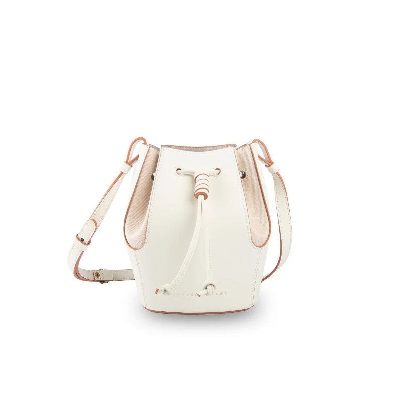 Mini Chantal Drawstring Leather Bag