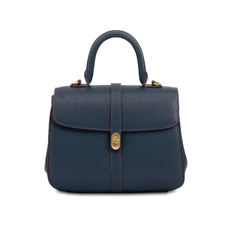 Penelope Leather Satchel Bag