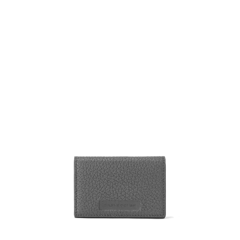 Accordion Card Case in Graphite