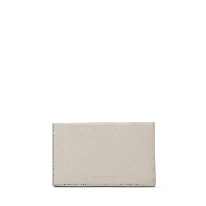 Accordion Travel Wallet in Bone