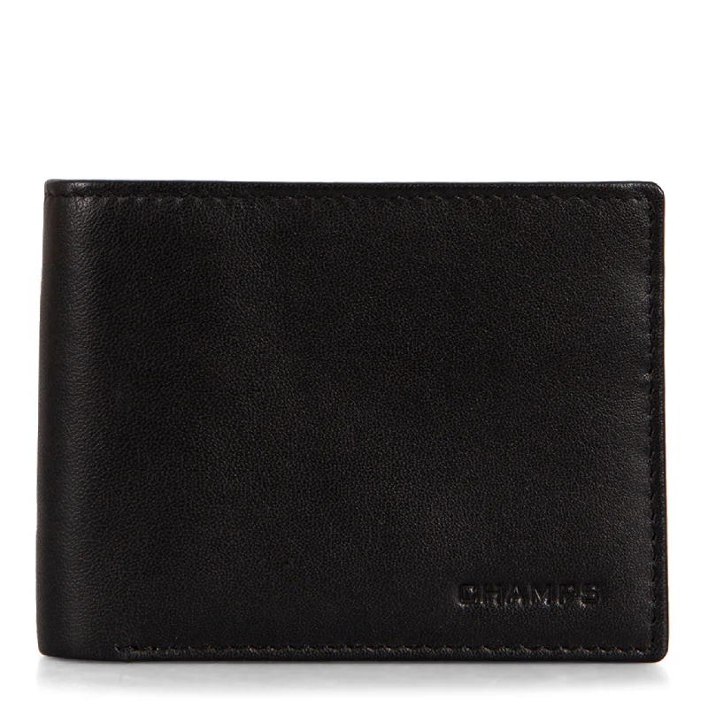 Bi-Fold Wallet with I.D Windows