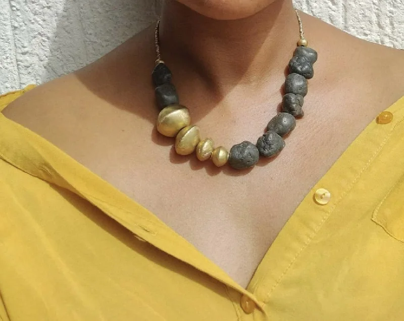 Bishan Statement Bead Necklace