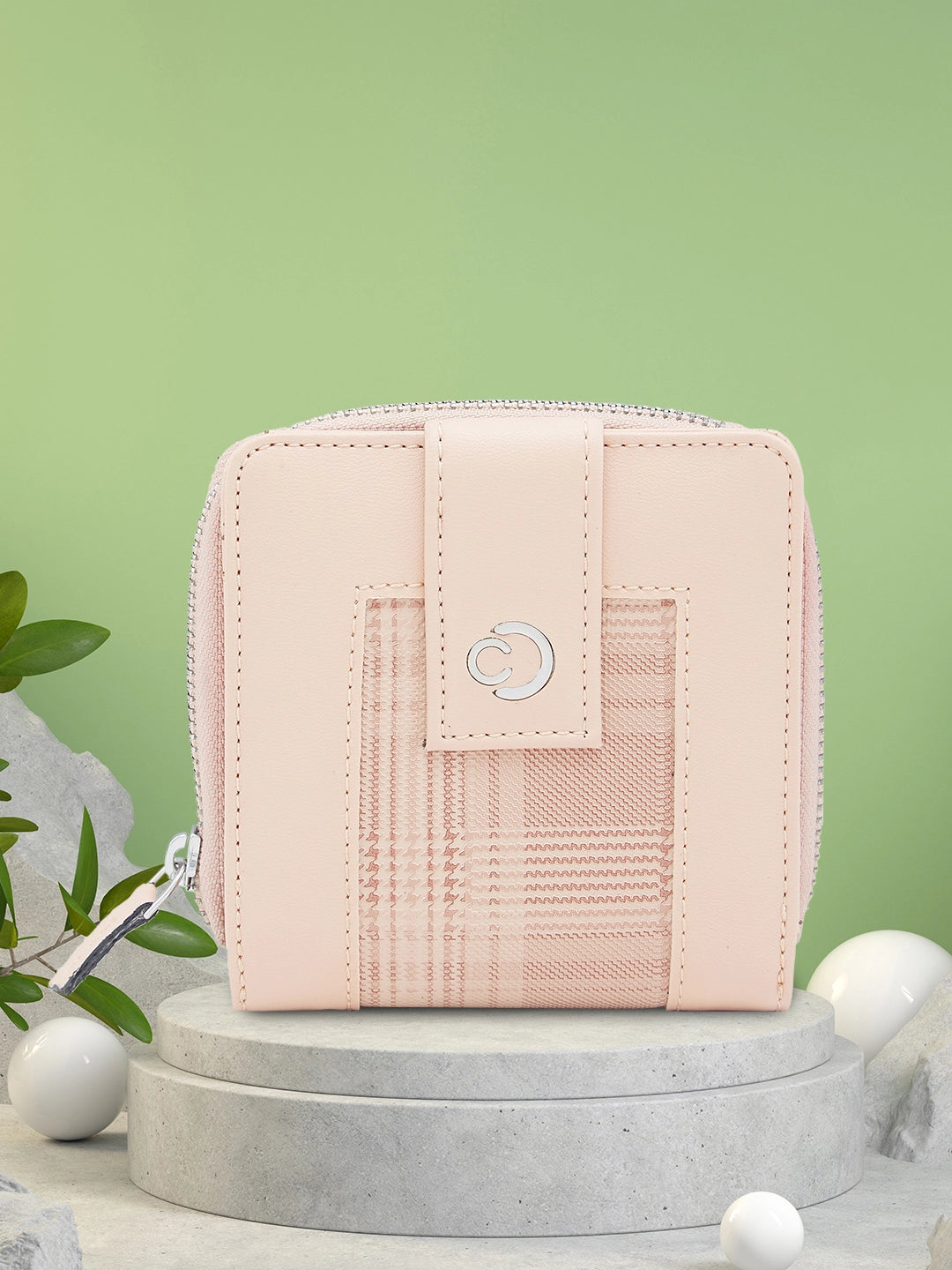 Caprese Avery Wallet Small Blush