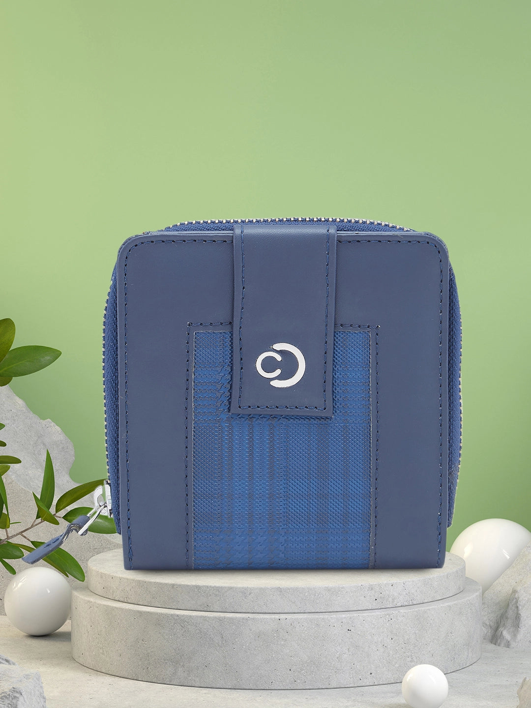 Caprese Avery Wallet Small Navy