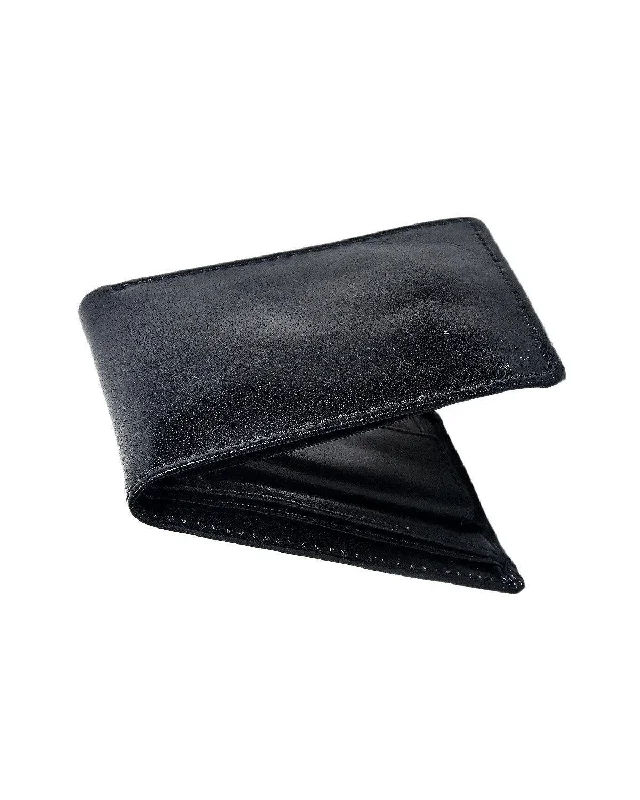 Celtic Black Color Pure Leather Wallet For Men, Art:- LA-1398