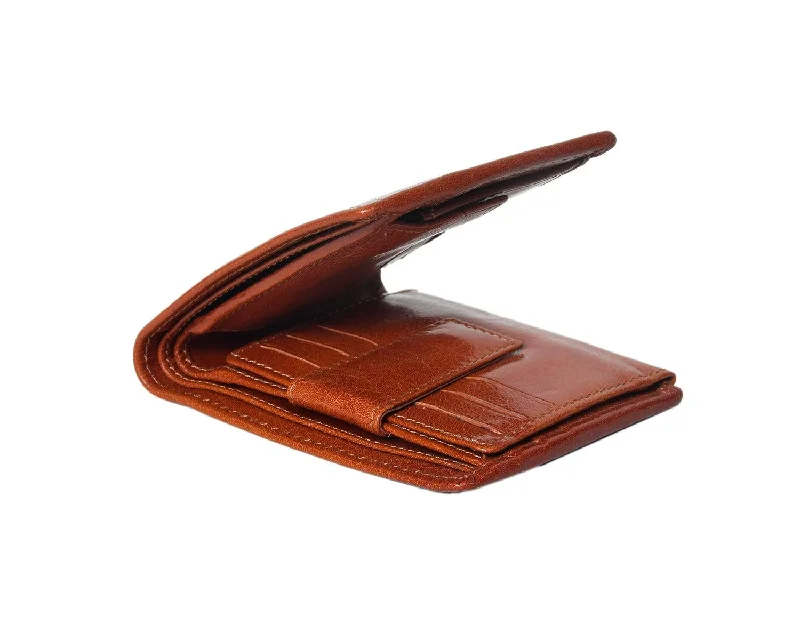 Celtic Tan Color Pure Leather Wallet For Men, Art:- LA-1399