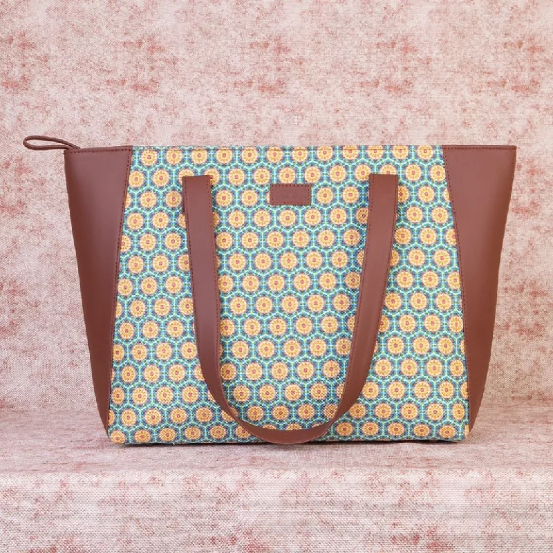 Honeycomb Summer Side Tote Bag