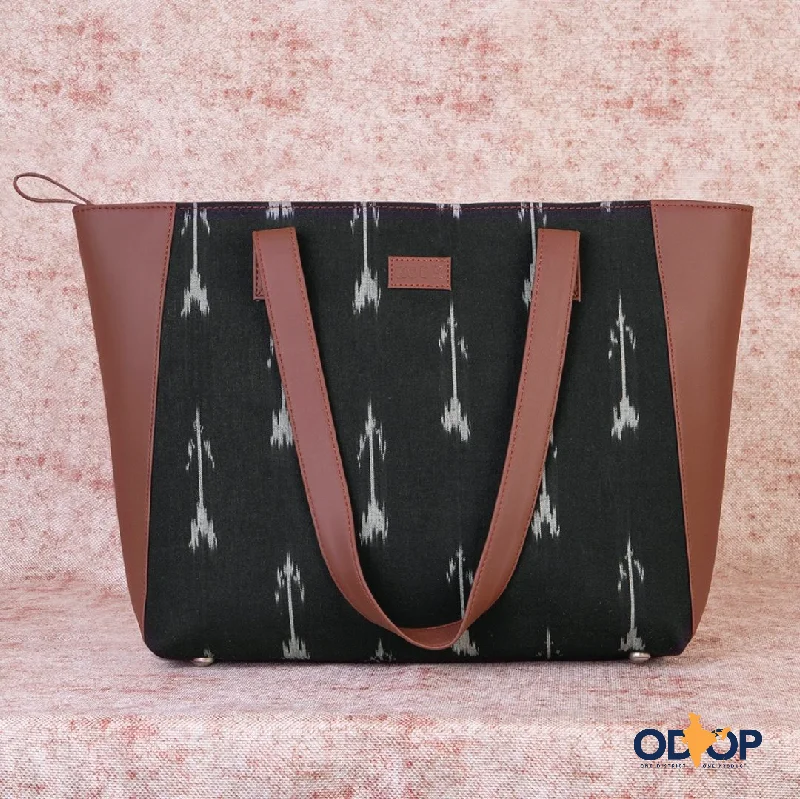 Ikat Arrow Side Tote Bag