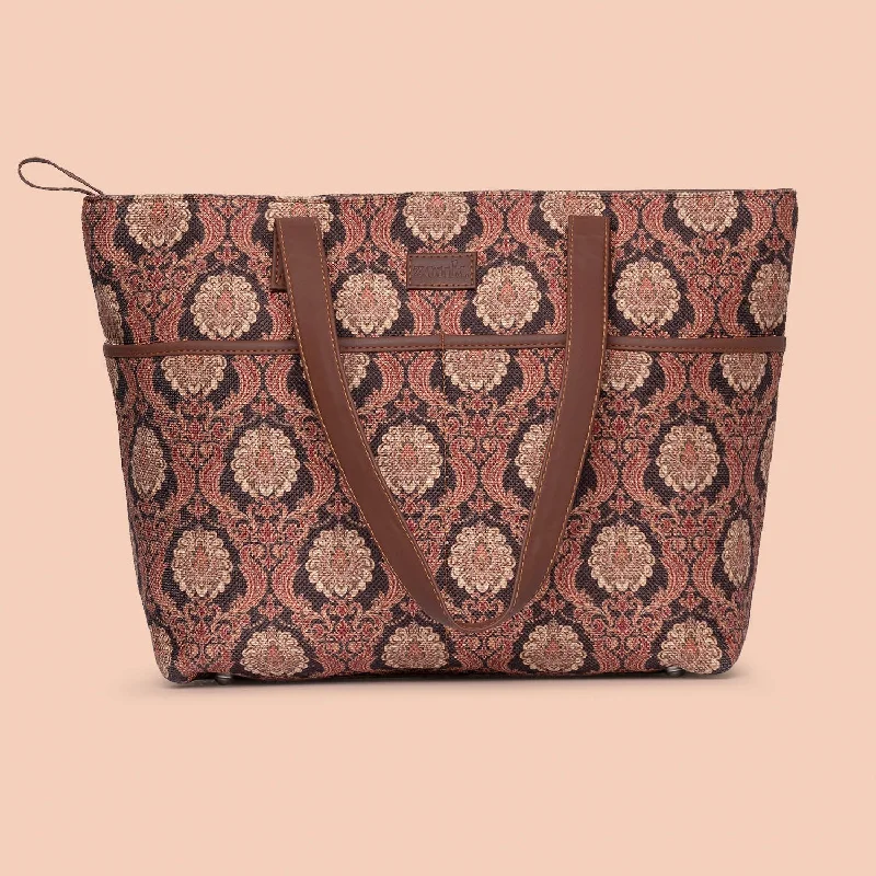 Jodhpur Damask Tote Bag