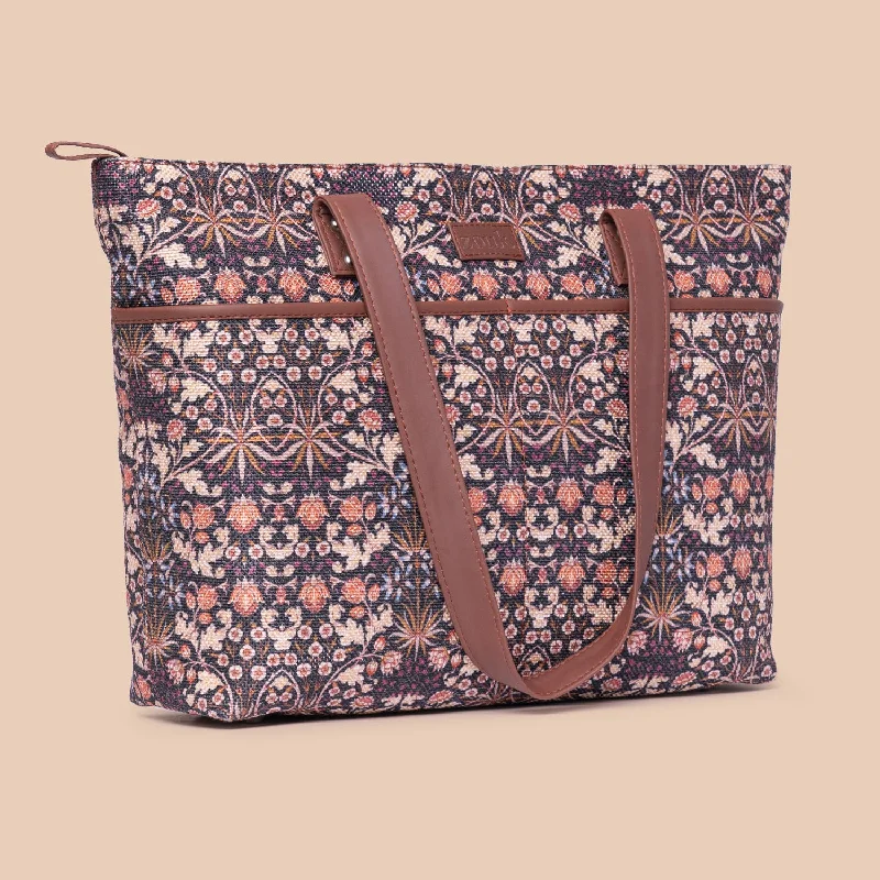 Kashmir Blooms Tote Bag