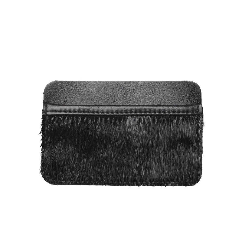 LIBERTY cardholder, seal fur, black