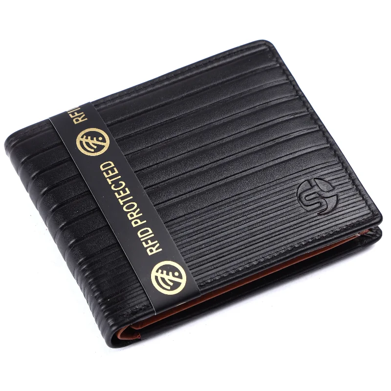 MENS LEATHER RFID WALLET 54114