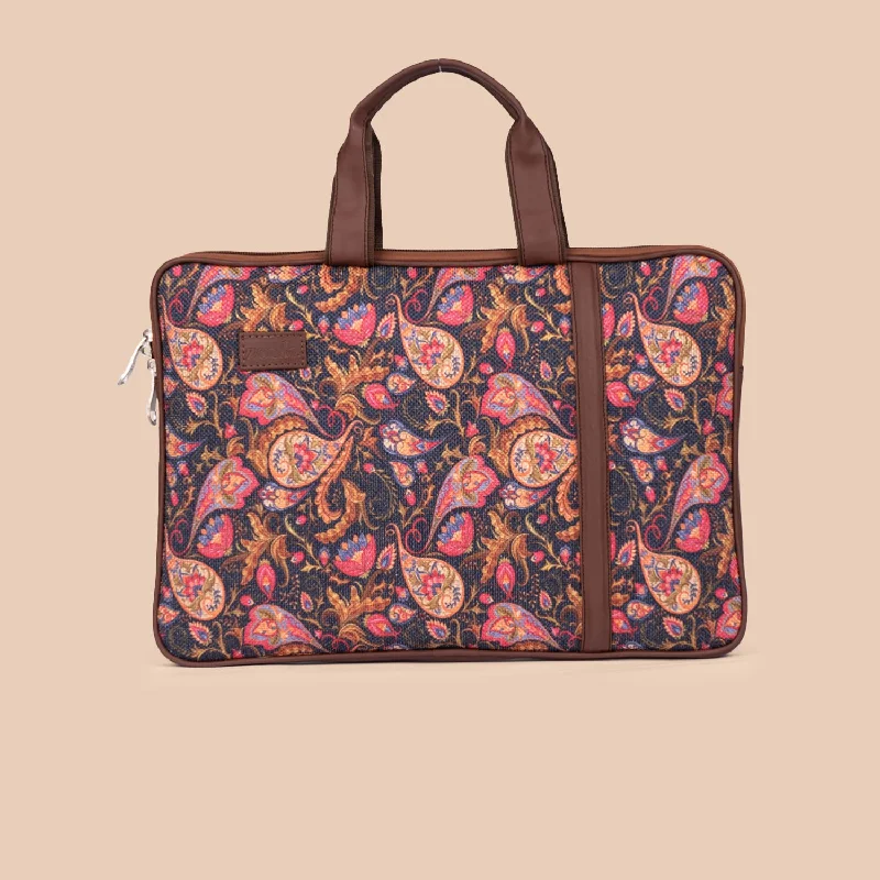 Paisley Print Sleek Laptop Sleeve