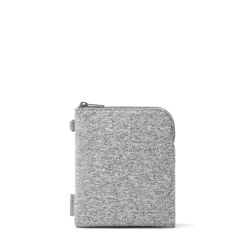 Skye Essentials Pouch in Heather Grey, Neoprene