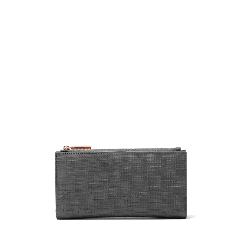 Slim Wallet in Graphite