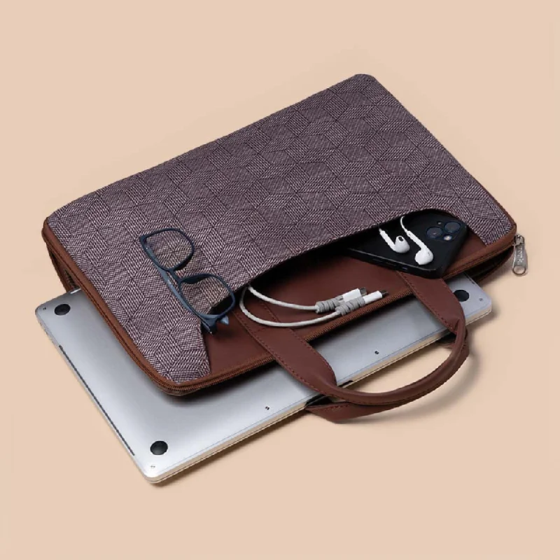 Travancore Texture L-Zippered Laptop Sleeve