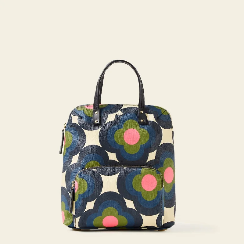 Buddy Backpack - Radial Flower Rockpool