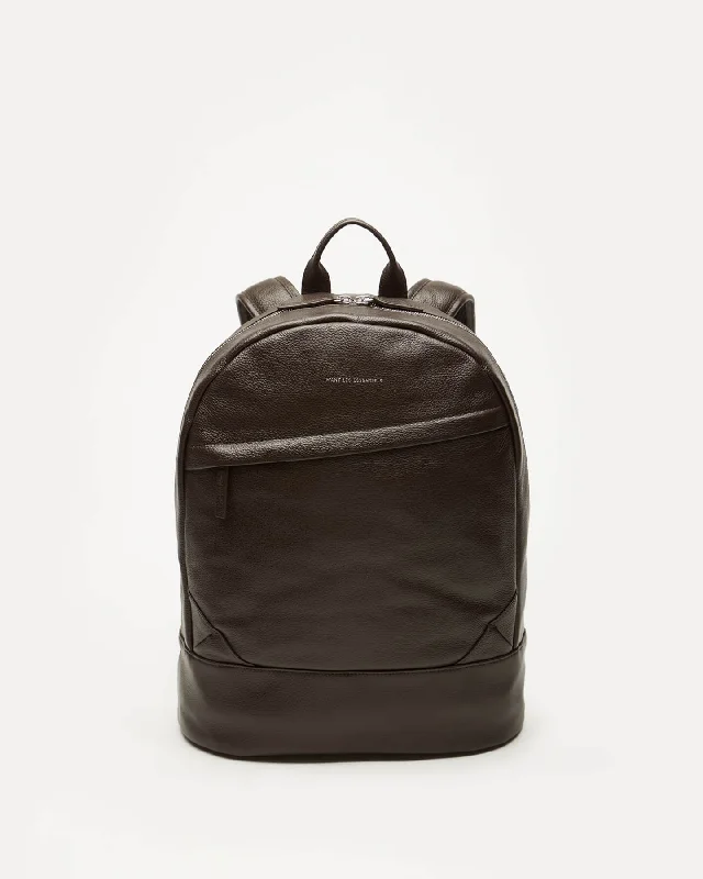 Kastrup Pebble-Grained Leather Backpack