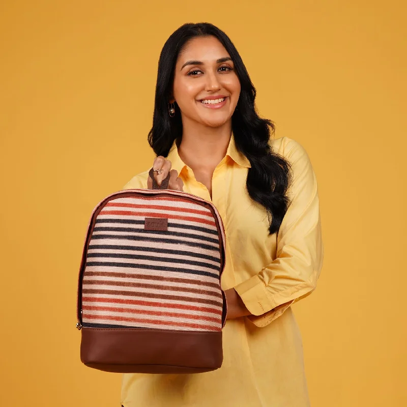 Qutub Stripes Dome Daypack